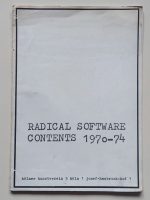 Radical Software Contents