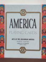America. Double deck playing cards. Arts of Pre-Columbian America